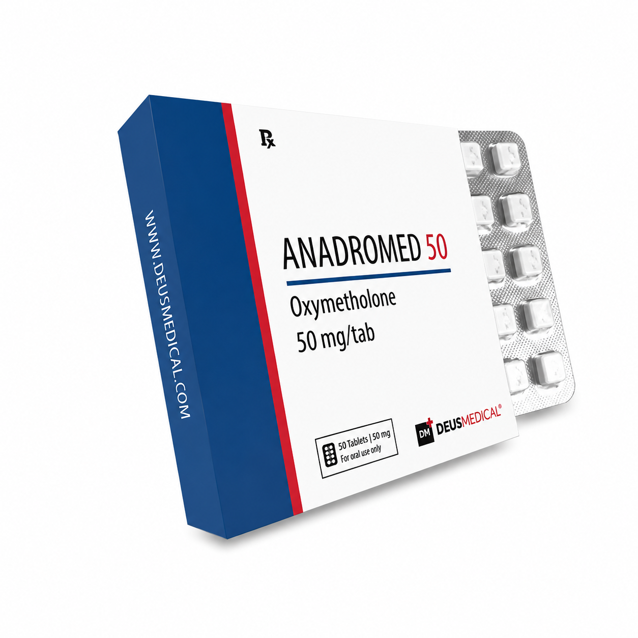 ChatGPT Image Aug 13, 2026, 10_51_34 AM DEUS MEDICAL – ANADROMED 50 (ANADROL, OXYMETHOLONE) 50mg/ 50tabs - Image 1