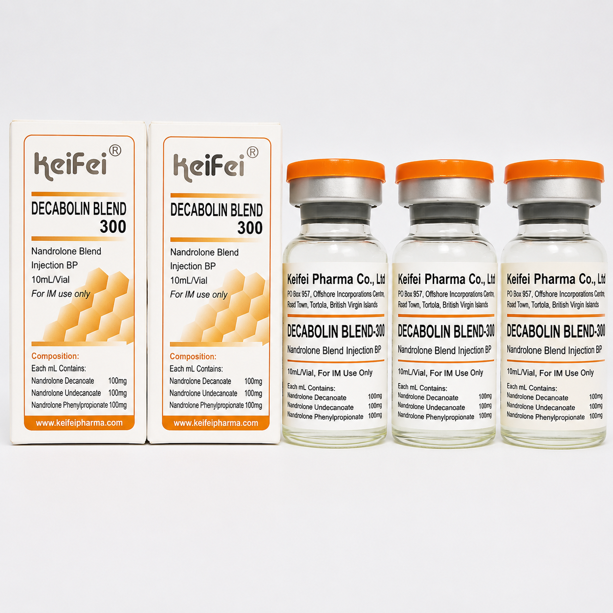 ChatGPT Image Aug 17, 2026, 06_18_07 PM KEIFEI PHARMA – DECABOLIN BLEND 300 (NANDROLIN BLEND) 300mg/10ml - Image 1
