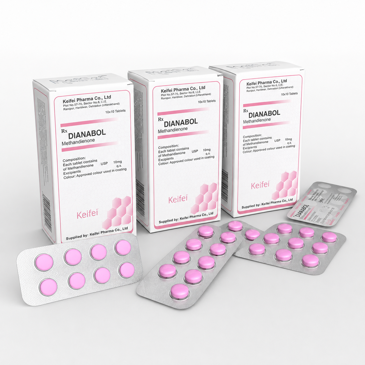 ChatGPT Image Aug 17, 2026, 06_21_46 PM KEIFEI PHARMA – DIANABOL 10mg/100tabs (METHANDIENONE, DBOL) - Image 1