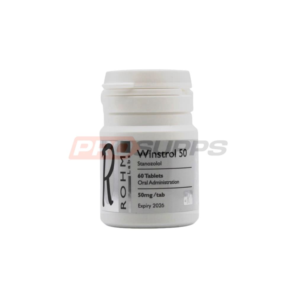 rohm-winstrol-50 R.O.H.M (ROHM) – WINSTROL 50mg/60tabs (STANOZOLOL) - Image 1